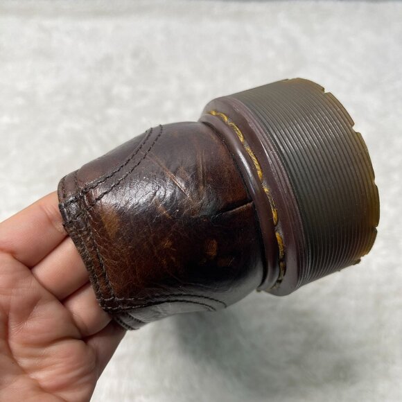 Dr. Martens #8314 Men's Brown Platform Oxfords Leather Shoes Size 11 - Picture 9 of 9